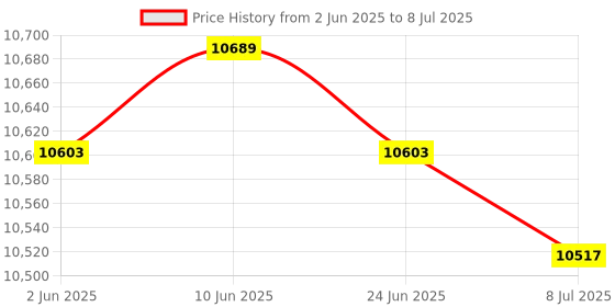 amazon.in SAZ DEKOR Gym Timer Clock Fitness Timer for Intervals with Remote Interval Timer Watch saz dekor Price History Graph from 2 Jun 2025 to 8 Jul 2025