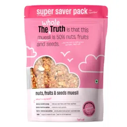 The Whole Truth - Breakfast Muesli - Nuts, Fruits And Seeds - Super Saver Pack-picture-36