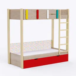 boingg! - a happy start Pine Tree Bunk Bed with Drawer Storage-picture-33