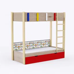 boingg! - a happy start Pine Tree Bunk Bed with Drawer Storage-picture-39
