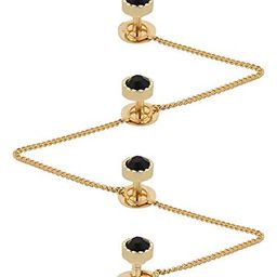 tripin Brass Kurta Buttons with Diamond Crystal and Chain TSSPKURTA1970 image 1