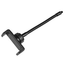 generic SARFI Foldable Phone Clamp Holder Stand with 1/4 Screw Mounting for LED Ring Light Smartphone Mounting Compatible with iPhone Android Smartphones image 4