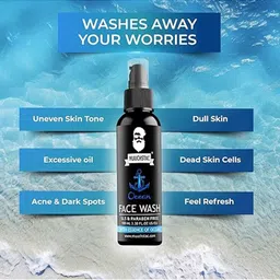 MUUCHSTAC Set of 2 Ocean Face Wash with Essence of Ocean - 100 ml Each image 4