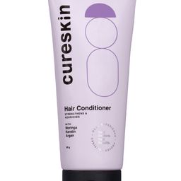Cureskin Nourishing Hair Conditioner With Keratin & Moringa - 80 g-10