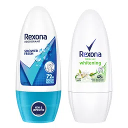 REXONA Women Set of 2 Underarm Roll-On Deodorant 50ml each - Shower Fresh & Fresh Lily-47