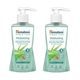 Himalaya Set of 2 Moisturizing Aloe Vera Face Wash - 200 ml Each-5