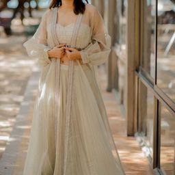 Nikita Vishakha Embroidered Made to Measure Lehenga & Blouse With Dupatta-15