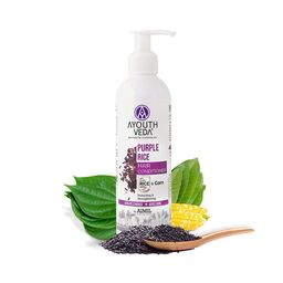 AYOUTHVEDA Purple Rice Hair Conditioner For Damaged & Frizzy Hair - 200ml-25