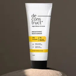 deconstruct Brightening Moisturizer- 5% Niacinamide + 1% Kojic Acid + 5% Vitamin C - 50g-58