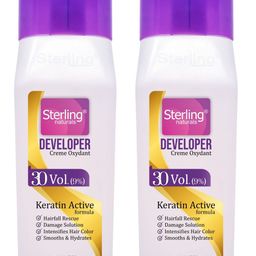 Sterling Naturals Set Of 2 Hair Color Developer 30V-9% - 750 ml Each-48