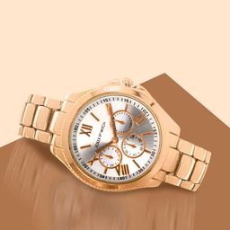 JOKER & WITCH Women Silver-Toned ELLA Analogue Watch AMWW245-35