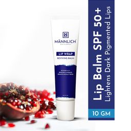 Mannlich SPF 50 Lip Brightening Balm with Kojic Acid & Hyaluronic Acid for Dark Lips - 10g-53