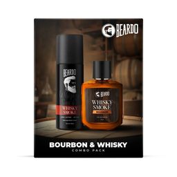 BEARDO Men Set of Whisky Smoke Perfume Body Spray 100 g + Bourbon Eau De Parfum 50 ml-5