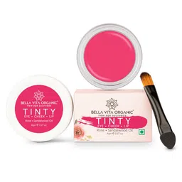 Bella Vita Organic Women Rose 3 in 1 Tinty for Lips, Cheeks & Eyeslids- 8 gm-image-3