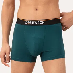 DAMENSCH Men Solid Anti-Odour Anti-Bacterial Trunks DAM-CTS-T-IRB-image-19