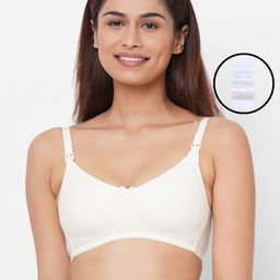 Inner Sense Organic Cotton Antimicrobial Soft feeding Bra with an Extender-picture-10