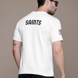 ZORI WORLD Unisex Typography Puff Printed T-shirt-image-4