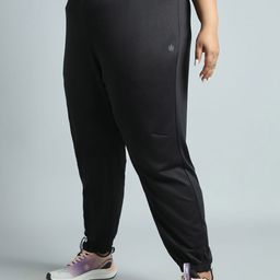 Cult Women Black Everyday Essential Cotton Joggers-picture-13