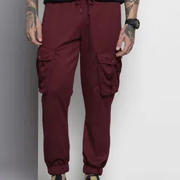 The Indian Garage Co Men Regular Fit Joggers-picture-6
