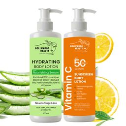 BOLLYWOOD BEAUTY Set Of 2 Aloe Vera & Vitamin C Body Lotion - 100 ml Each-image-96