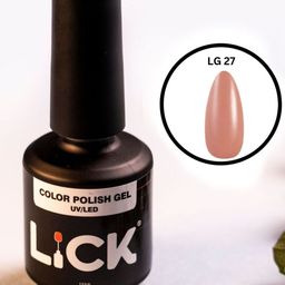 LICK Color Polish UV & LED Gel Nail Polish - 15 ml - Nude LG 27-19