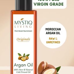 MYSTIQ LIVING Argan Oil Cold Pressed Moroccan Argan Oil 100% Pure Natural - 50 ml-17