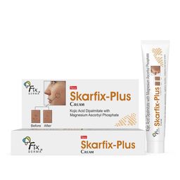 FIXDERMA Skarfix-Plus Hyperpigmentation & Acne Scars Removal Cream with Kojic Acid - 15g-15