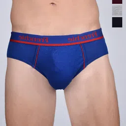 FRENCHIE Pack Of 4 Assorted Pure Cotton Briefs FR-MI-BF-PRO-10P-80-PO4-0