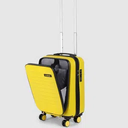 WROGN Unisex Kangaroo Hard Shell Cabin Trolley Suitcase 38L-40