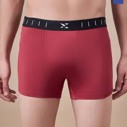 Masch Sports Men Pack Of 2 Mid-Rise Anti-Bacterial Modal Trunks TRK-2-SOL-EI-RED-ET-BLU-picture-12