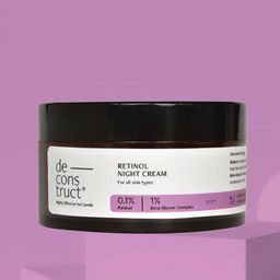 deconstruct 0.1% Retinol & 1% Beta-Glucan Complex Retinol Night Cream - 50 gm-20