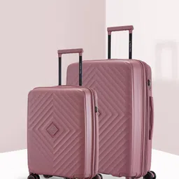 Nasher Miles Set Of 2 Hard-Sided Textured Trolley Suitcases-40