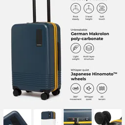 MOKOBARA Ocean Sunray Textured Hard-Sided Cabin Trolley Suitcase image 5
