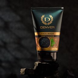 Denver Deep Cleanse Face Wash with Activated Charcoal & Mint - 100g-44