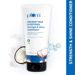 Plum Coconut Milk & Peptides Strength & Shine Conditioner For Prevents Hair Breakage - 175 gm-10