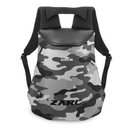 GODS Unisex Zarc Grey Camouflage Anti-Theft Laptop Backpack-image-78