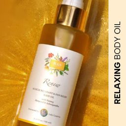 RAS LUXURY OILS Renew Muscle Relaxant & Pain Relief Body Oil - 100 ml-23