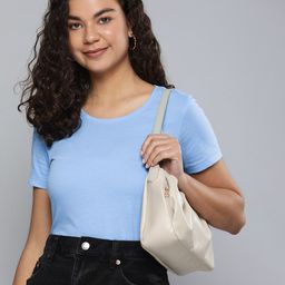 HERE&NOW Women Blue Pure Cotton T-shirt-picture-43
