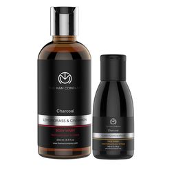 THE MAN COMPANY Charcoal Combo Set of Bodywash and Facewash-48