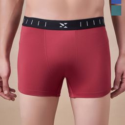 Masch Sports Pack Of 3 Antimicrobial TrunksTRK-3-SOL-EI-RED-BLU-GRN-image-88