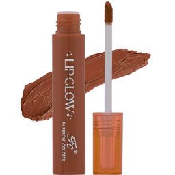 Fashion Colour Pretty Lip Glow Non Transfer Liquid Lipstick - 3ml - Caramel - 02-21
