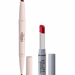 GLAM21 Set Of 2 Two To Tango Lip Liner -Wine Time & Lipstick - Wild Magenta-image-58