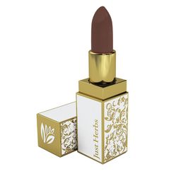 Just Herbs Ayurvedic Creamy Matte Lipstick 12 Nude Brown 4.2gm-16