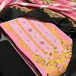 SALWAR STUDIO Printed Pure Cotton Unstitched Dress Material-image-38