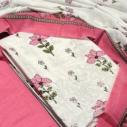 SALWAR STUDIO Printed Pure Cotton Unstitched Dress Material-image-93