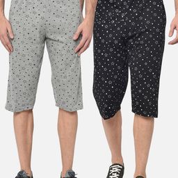 VIMAL JONNEY Men Pack Of 2 Regular Shorts-image-11