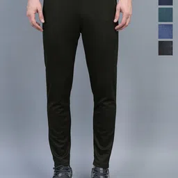 Force NXT Men Pack Of 5 Solid Mid-Rise Anti Viral Anti Odour Cool Sports Track Pants-image-45