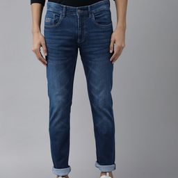 U S Polo Assn Denim Co Men Blue Regallo Skinny Fit Mid Rise Light Fade Stretchable Jeans-image-87