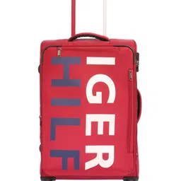 Tommy Hilfiger 4 Wheels 360-Degree Rotation Soft Medium Trolley Suitcase-8
