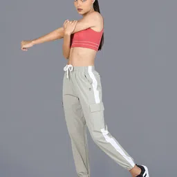 HRX by Hrithik Roshan Women Colorblocked Rapid-Dry Training Joggers-picture-13